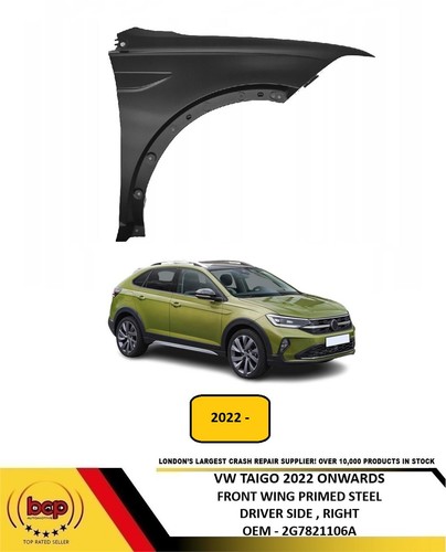 Taigo 2022 front - vw, on