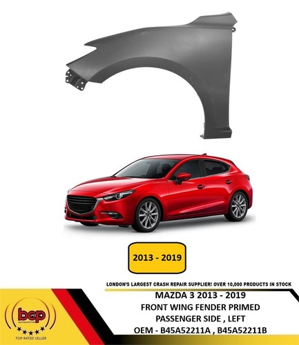 Mazda 2014 2019 front wing - front,