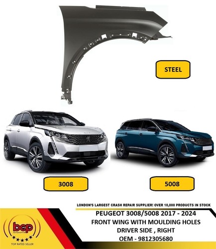 Peugeot 3008 2017 2024 - peugeot, front