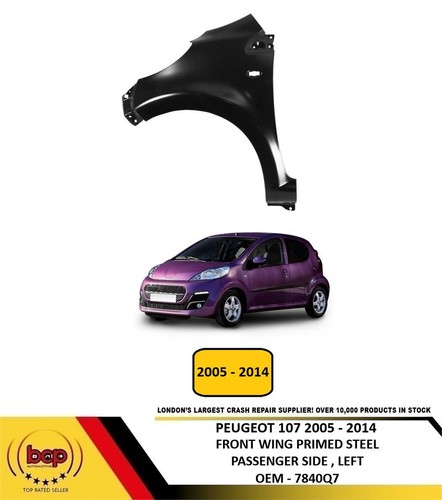 Peugeot 107 2005 2014 front - 2005,