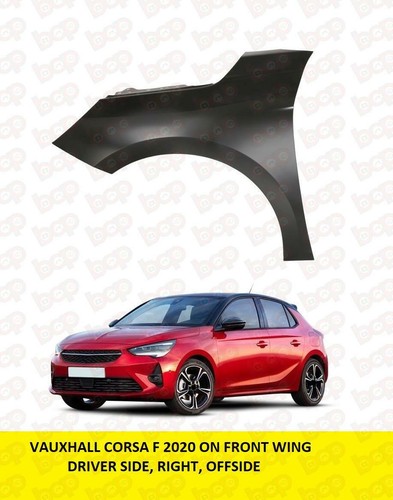Vauxhall corsa front - front, wing