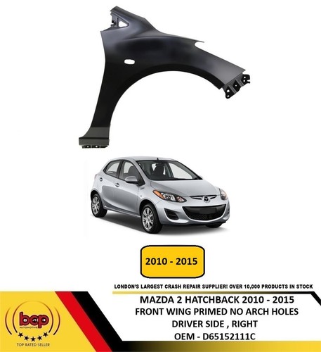 Mazda 2010 2015 front wing - mazda,