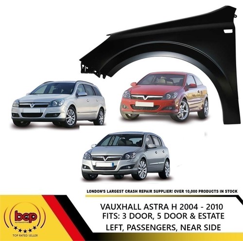 Vauxhall astra front wing - front,